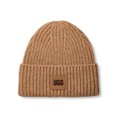 Chunky Rib Beanie, Dame Huer & Kasketter