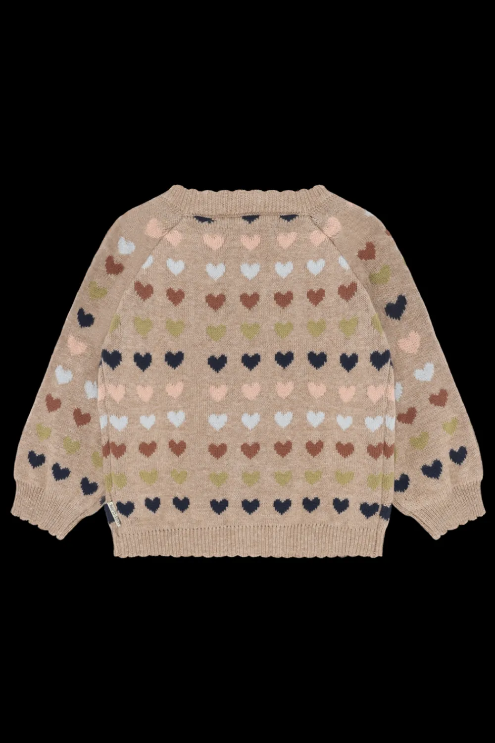 Cilja Winter Heart Cardigan, , 74 cm Børn Cardigans