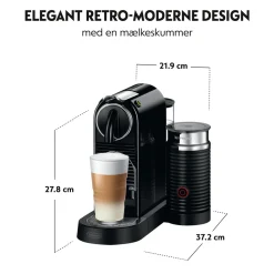 Discount Citiz & Milk D123 Kaffemaskine, Køkken|Køkkenmaskiner