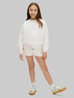 Calvin Klein CK Logo Shorts, , 164 cm-Børn Nederdele & Shorts