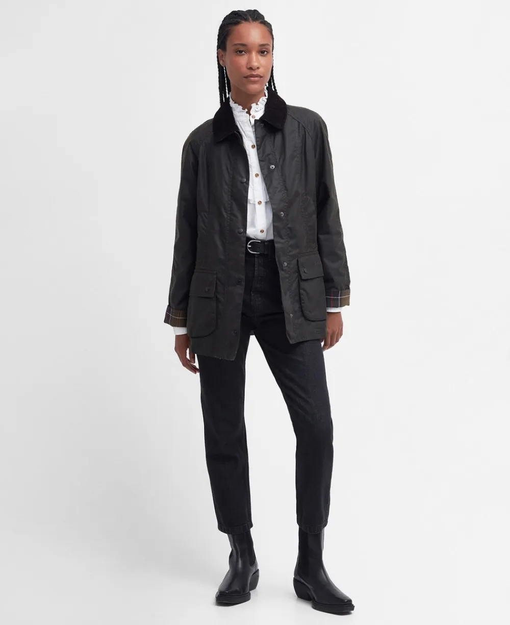 Barbour Classic Beadnell Wax Jakke, , 38-Dame Jakker & Frakker