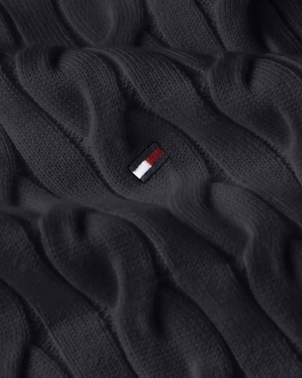 Tommy Hilfiger Classic Cable Pullover, , XL- Strik