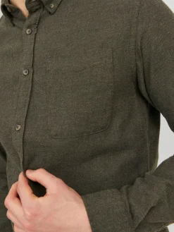 Jack&Jones Classic Melange Skjorte, , S- Skjorter