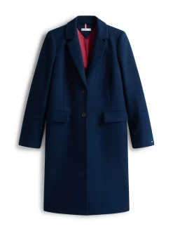 Tommy Hilfiger Classic Wool Frakke, , 36-Dame Jakker & Frakker