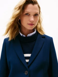 Tommy Hilfiger Classic Wool Frakke, , 36-Dame Jakker & Frakker