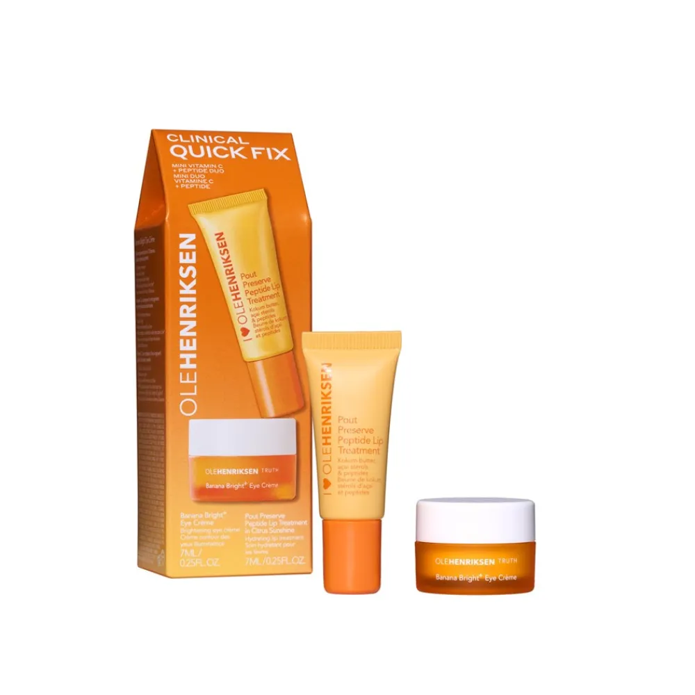 Best Clinical Quick Fix Mini Vitamin C + Peptide Duo Gaveæske Gaveæsker Til Hende