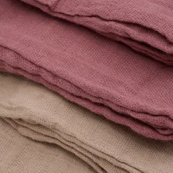 Pippi Cloth Muslin Solid 4-pak Stofbleer,-Børn Hagesmække & Stofbleer
