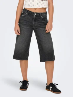 New Cobain Wide Lange Shorts, , M Dame Shorts