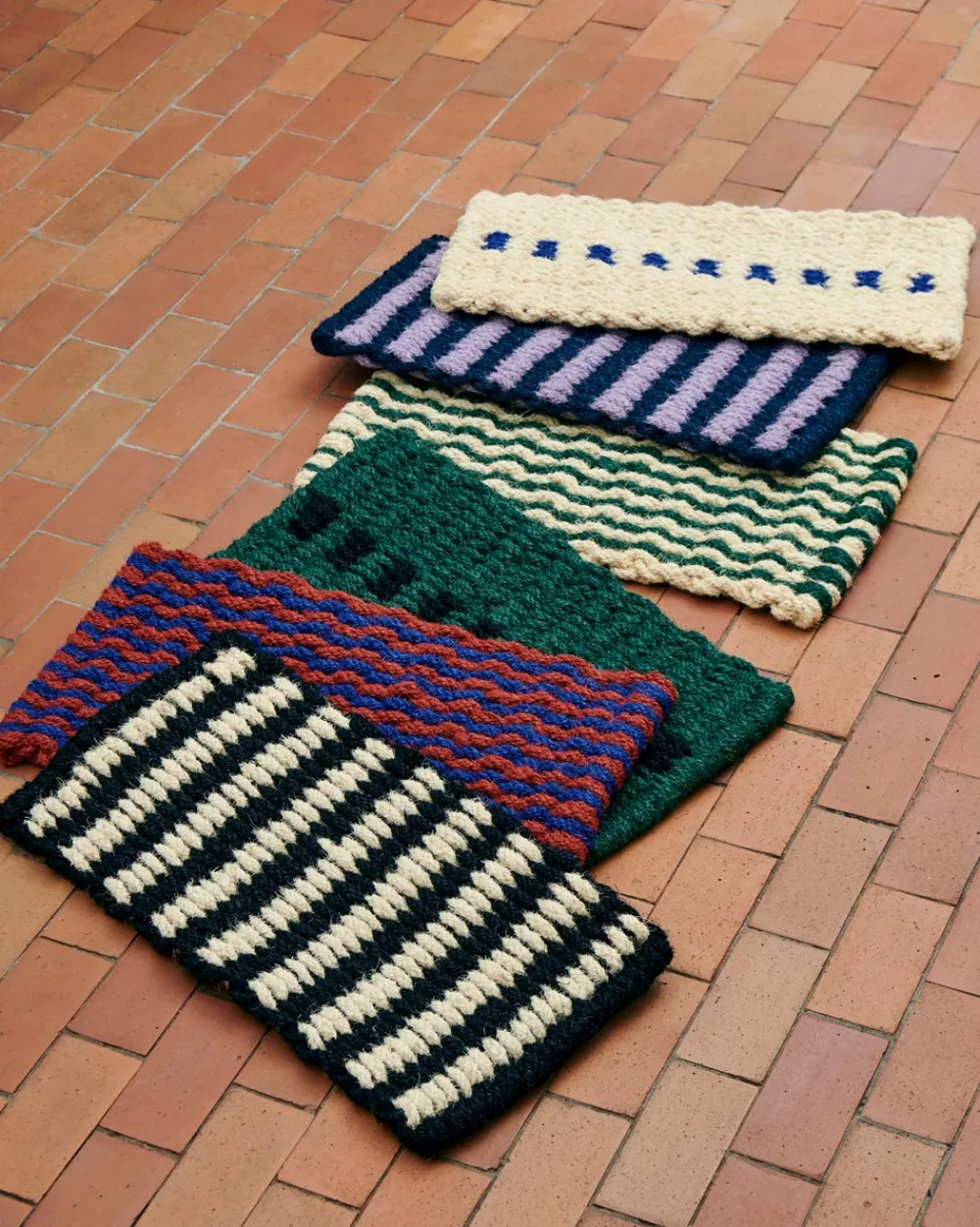 HAY Coco Stripe Wave Dørmåtte,- Dørmåtter