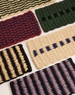 HAY Coco Stripe Wide Dørmåtte,- Dørmåtter