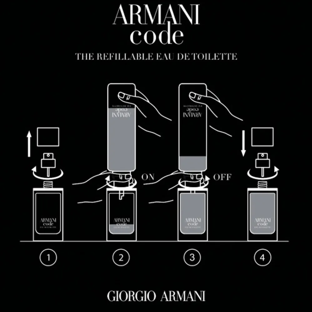 Armani Code Eau De Toilette Refill, 150 ml- Eau De Toilette