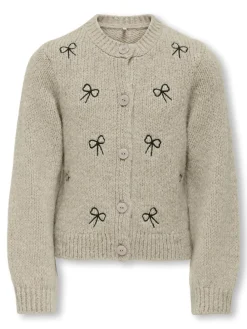 KIDS ONLY Cody Bow Cardigan, , 158-164 cm-Børn Cardigans
