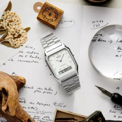 Casio Collection AQ230A-7DMQYES Anadigi Ur, , 28 mm-Dame Ure|Ure