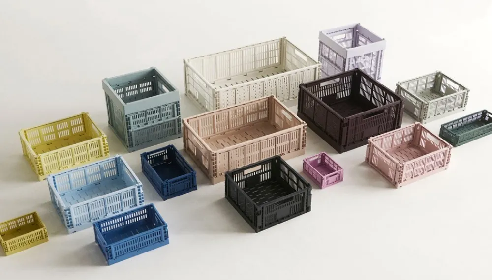 HAY Colour Crate Cube Kasse,- Kurve & Andet Tilbehør