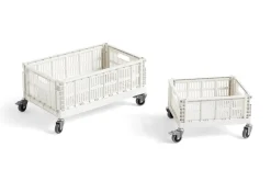HAY Colour Crate Medium 4-pak Hjul- Kurve & Andet Tilbehør
