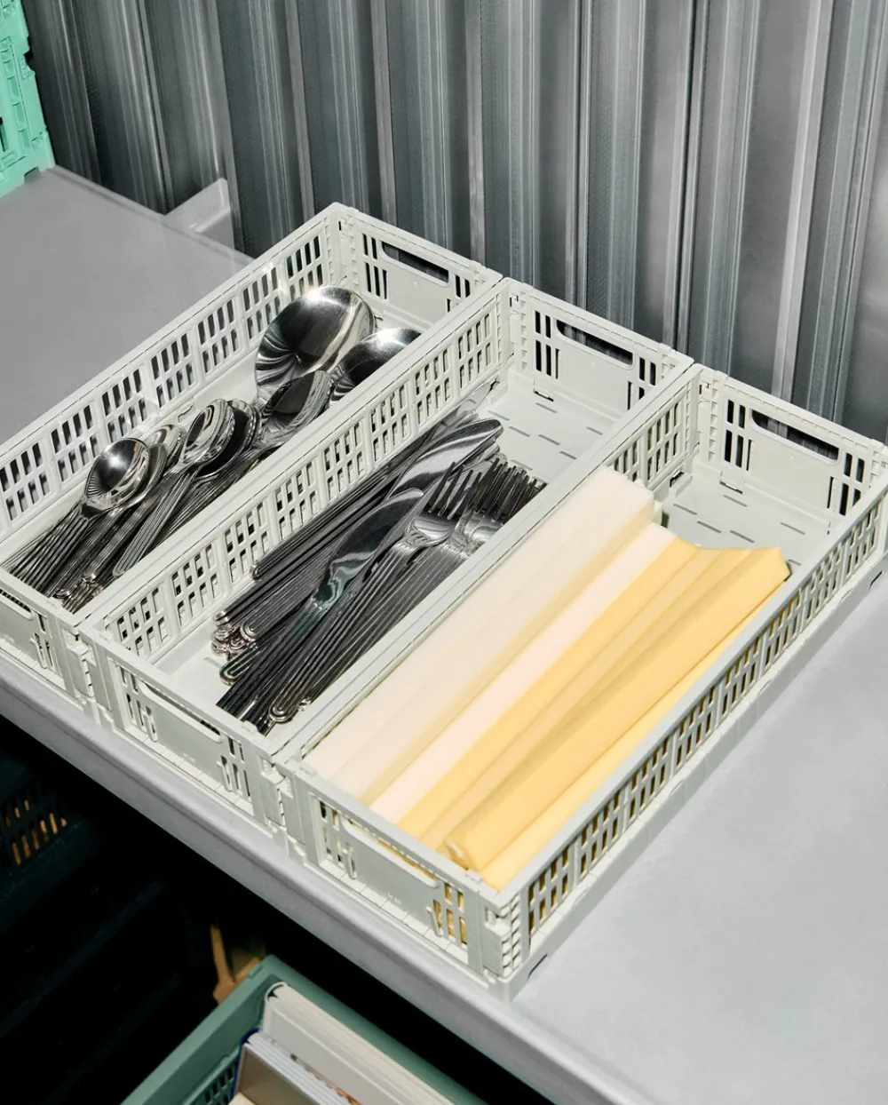 New Colour Crate Mini Oblong Kasse, Kurve & Andet Tilbehør