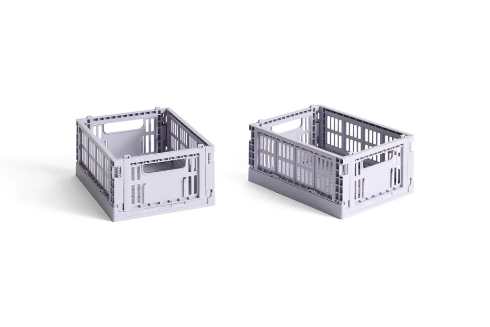 HAY Colour Crate Mini 2-pak Kasse,- Kurve & Andet Tilbehør