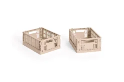 HAY Colour Crate Mini 2-pak Kasse,- Kurve & Andet Tilbehør