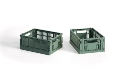 HAY Colour Crate Mini 2-pak Kasse,- Kurve & Andet Tilbehør