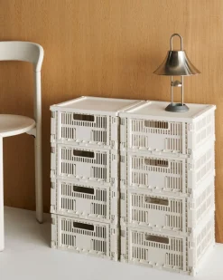 HAY Colour Crate Square Medium Kasse,- Kurve & Andet Tilbehør