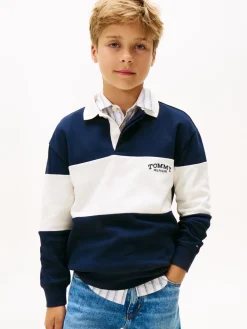 Tommy Hilfiger Colourblock Polo, , 164 cm-Børn Strik & Sweatshirts
