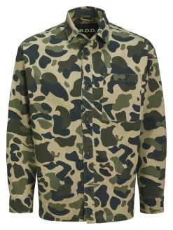 Outlet Colter Twill Camo Overshirt, , XXL Overshirts