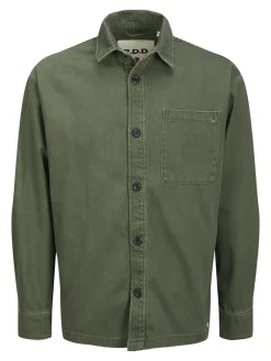 R.D.D. Royal Denim Division Colter Twill Overshirt, , L- Overshirts