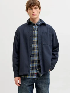 R.D.D. Royal Denim Division Colter Twill Overshirt, , XXL- Overshirts