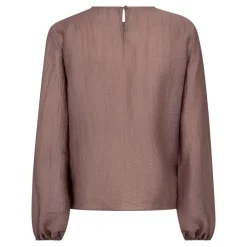 Hot ConnyCC Drape Bluse, , M Dame Bluser & Skjorter