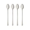 Georg Jensen Copenhagen Cafe Latte Teske, Mat Stål, 4 Dele- Bestik