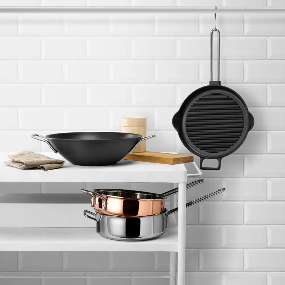 Best Copper Sautépande, Ø24 cm Gryder & Pander