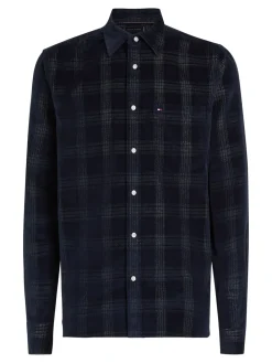 Outlet Corduroy Check Skjorte, , M Skjorter