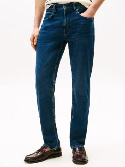 Tommy Hilfiger Core Denton Faded Straight Leg Jeans, , W33/L30- Jeans
