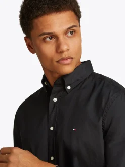 Tommy Hilfiger Core Flex Poplin Solid Skjorte, , M- Skjorter