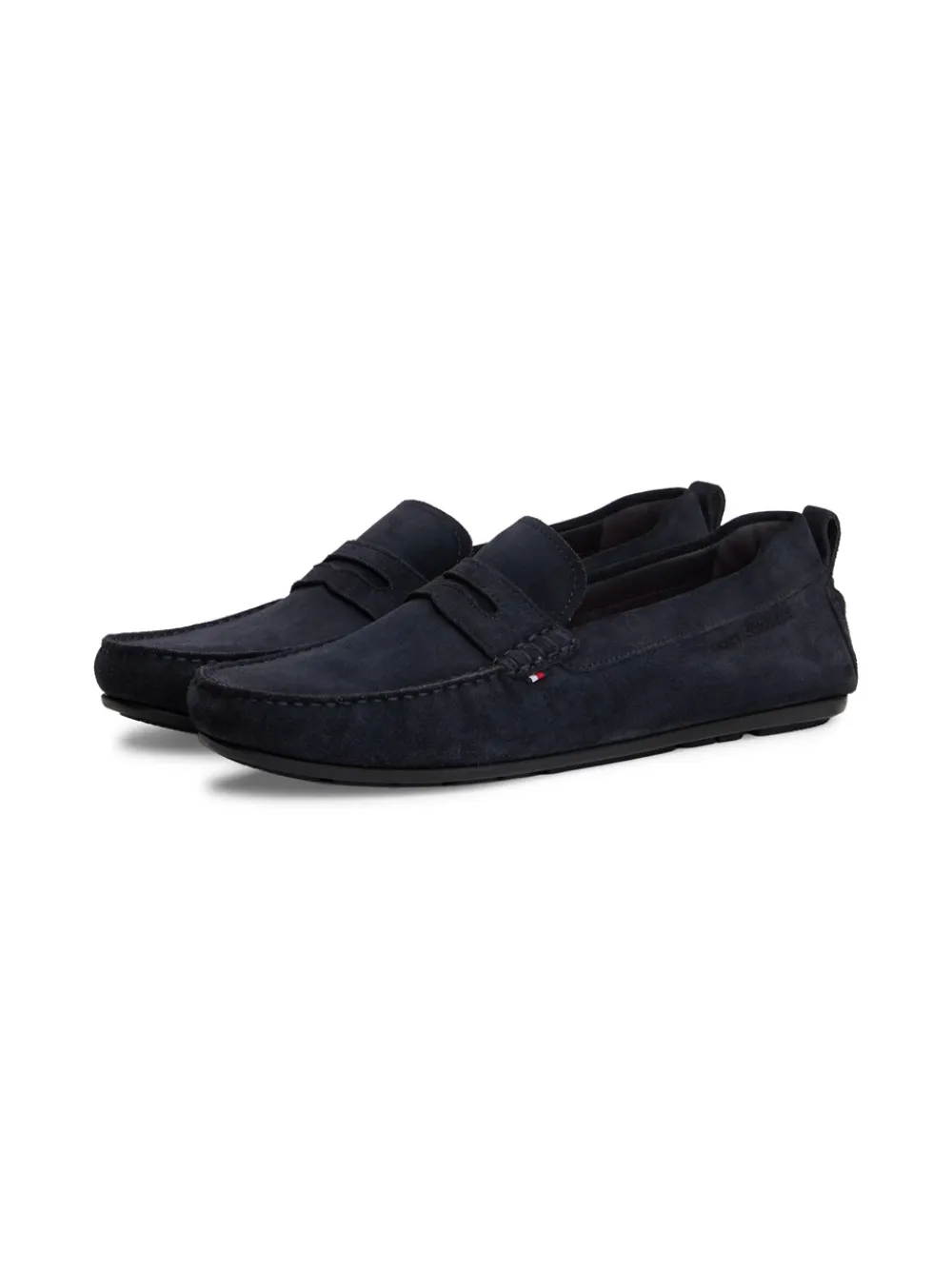 Tommy Hilfiger Core Hilfiger Suede Sko, , 46- Loafers