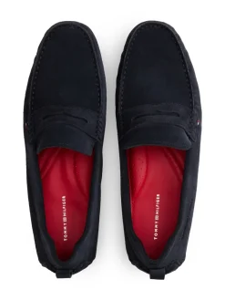 Tommy Hilfiger Core Hilfiger Suede Sko, , 46- Loafers