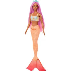 Barbie Core Mermaid Pink Dukke-Børn Dukker & Tilbehør