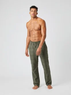 Online Core Soft Flannel Pyjamasbukser, , S Nattøj