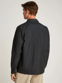 Calvin Klein Cotton Blend Overshirt, , S- Overshirts