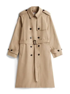 Hot Cotton Reg Trenchcoat, , 36 Dame Jakker & Frakker