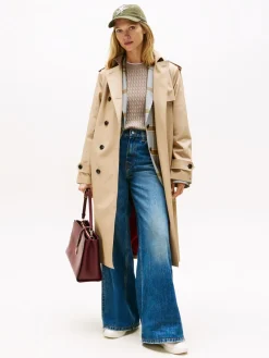 Hot Cotton Reg Trenchcoat, , 36 Dame Jakker & Frakker
