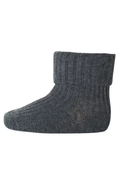 Cotton Rib Baby Strømper, , 25-28 Børn Sokker & Strømper