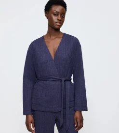 Triumph Cozy Comfort Quilted Robe Bluse, , 44-Dame Loungewear