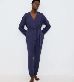 Triumph Cozy Comfort Quilted Robe Bluse, , 44-Dame Loungewear