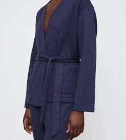 Triumph Cozy Comfort Quilted Robe Bluse, , 44-Dame Loungewear