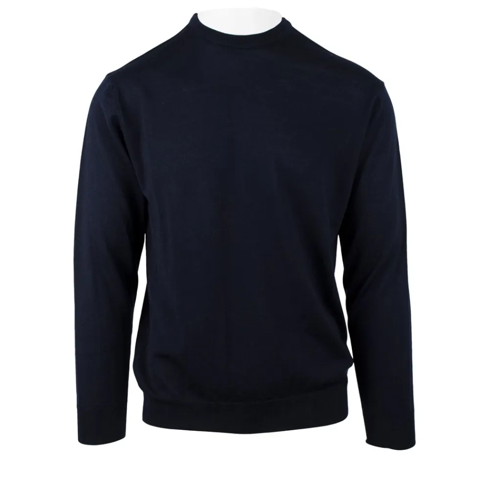 Hot Crew Plain Striktrøje, , 3XL Strik