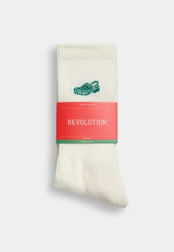 Revolution CRO Jaquard Crew Strømper, , One size- Strømper