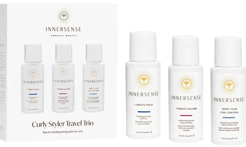 Innersense Curly Styler Travel Trio Gaveæske- Hårpleje|Gaveæsker Til Hende