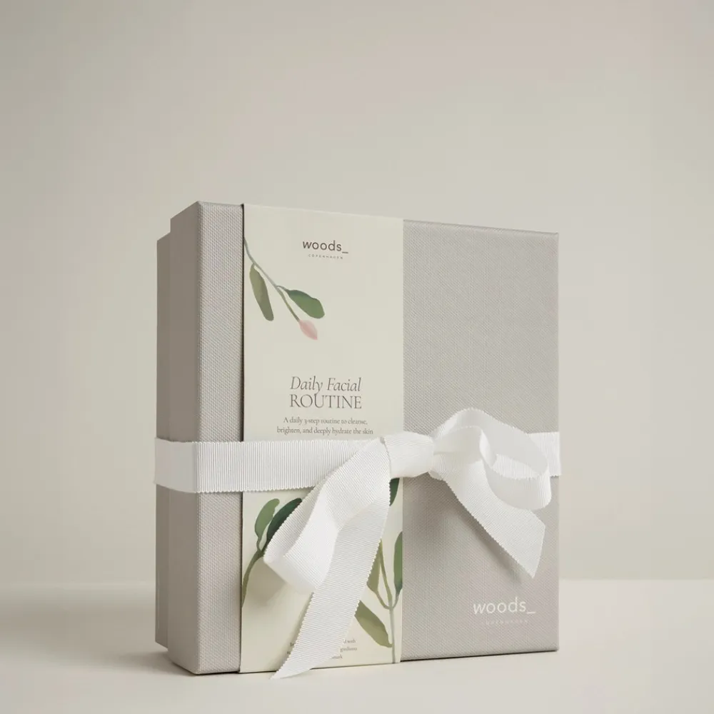 woods_ copenhagen Daily Facial Routine Gaveæske- Gaveæsker Til Hende