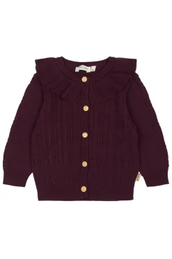 Petit Piao Dalia Knit Cardigan, , 92 cm-Børn Cardigans